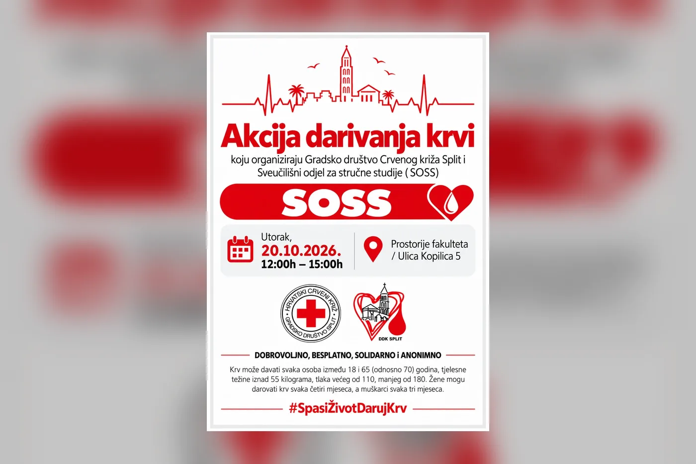 Akcija dobrovoljnog darivanja krvi
