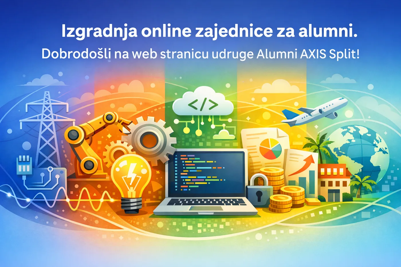 Alumni AXIS Split — suradnja članova Udruge